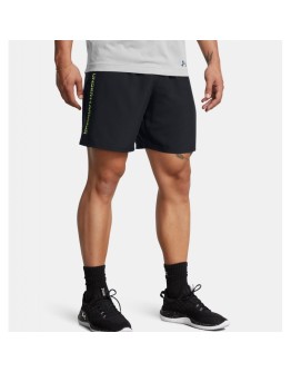 Under Armour Αθλητική Βερμούδα Μαύρη