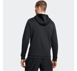 UNDER ARMOUR Men’s Armour Fleece® Pro Full-Zip Hoodie Ανδρική Ζακέτα σε Μαύρο Χρώμα