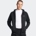 UNDER ARMOUR Men’s Armour Fleece® Pro Full-Zip Hoodie Ανδρική Ζακέτα σε Μαύρο Χρώμα