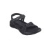 Skechers Γυναικεία Σανδάλια σε Μαύρο Χρώμα