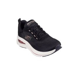 Skechers Skech-air Γυναικεία Sneakers Μαύρα