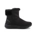 Skechers Cozy Γυναικείες Μπότες με Γούνα Μαύρες