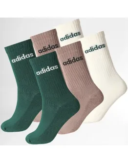 Adidas Ανδρικές Κάλτσες Ψηλές Λευκές Κυπαρισσί Ταμπά 3Pack KQ6794