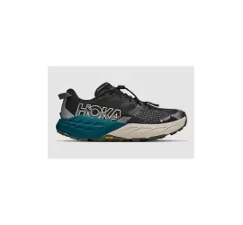HOKA Speedgoat 7 Ανδρικά Αθλητικά Παπούτσια Trail Running Αδιάβροχα με Μεμβράνη Gore-Tex Μαύρο