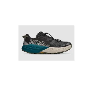HOKA Speedgoat 7 Ανδρικά Αθλητικά Παπούτσια Trail Running Αδιάβροχα με Μεμβράνη Gore-Tex Μαύρο