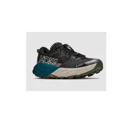 HOKA Speedgoat 7 Ανδρικά Αθλητικά Παπούτσια Trail Running Αδιάβροχα με Μεμβράνη Gore-Tex Μαύρο