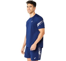 ASICS Ανδρικό T-shirt Κοντομάνικο Nvy