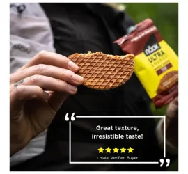 Naak Ultra Energy Waffles 30g Maple Syrup
