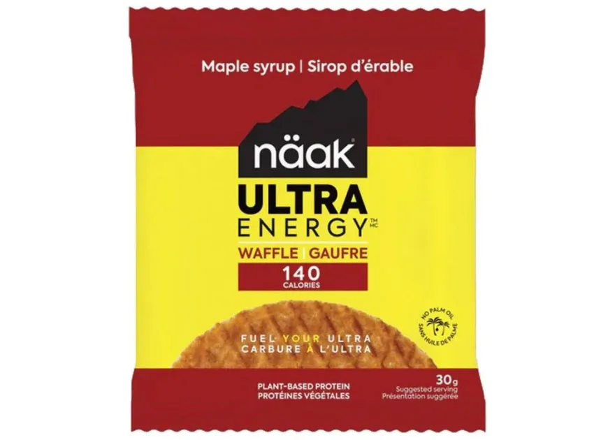 Naak Ultra Energy Waffles 30g Maple Syrup