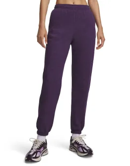 Under Armour Rival Παντελόνι Φόρμας με Λάστιχο Fleece Μωβ