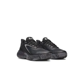 Under Armour Lockdown 8 Ψηλά Μπασκετικά Παπούτσια Μαύρα