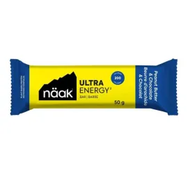 Naak Ultra Energy Bar Peanut Butter & Chocolate 50g
