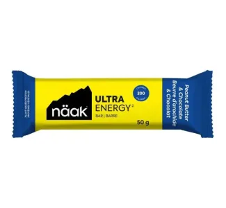 Naak Ultra Energy Bar Peanut Butter & Chocolate 50g