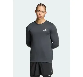Adidas Ess Αθλητική Μπλούζα Μακρυμάνικη Carbon
