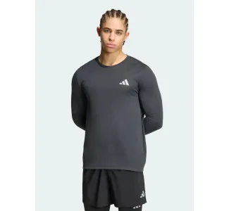 Adidas Ess Αθλητική Μπλούζα Μακρυμάνικη Carbon
