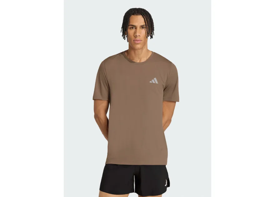 Adidas Essentials Αθλητικό T-shirt Χακί