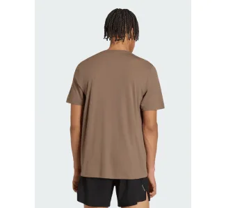 Adidas Essentials Αθλητικό T-shirt Χακί