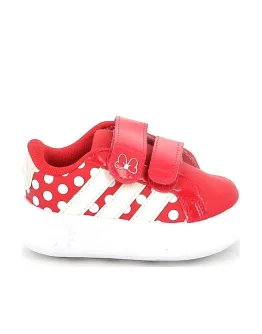 Adidas Grand Court Disney Minnie Mouse Παιδικά Sneakers με Σκρατς Κόκκινα