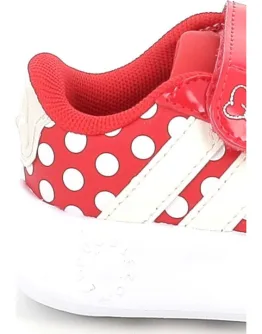 Adidas Grand Court Disney Minnie Mouse Παιδικά Sneakers με Σκρατς Κόκκινα