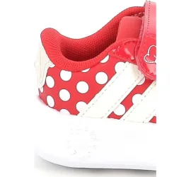 Adidas Grand Court Disney Minnie Mouse Παιδικά Sneakers με Σκρατς Κόκκινα