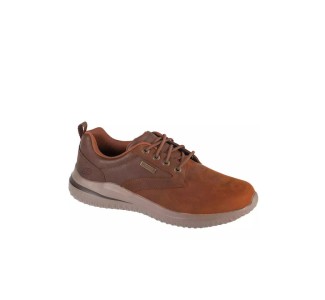 Skechers Delson 3.0 Ανδρικά Sneakers Καφέ