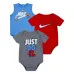 NIKE MOJI 3-PACK Bodysuit