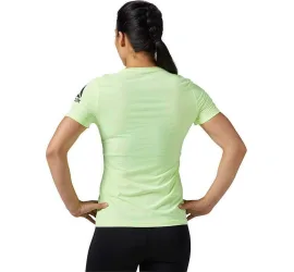 Reebok Activchill Αθλητικό Γυναικείο T-shirt Κίτρινο