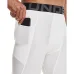 Under Armour HeatGear Armour 3/4 Tights Ανδρικό Ισοθερμικό Παντελόνι Compression Λευκό