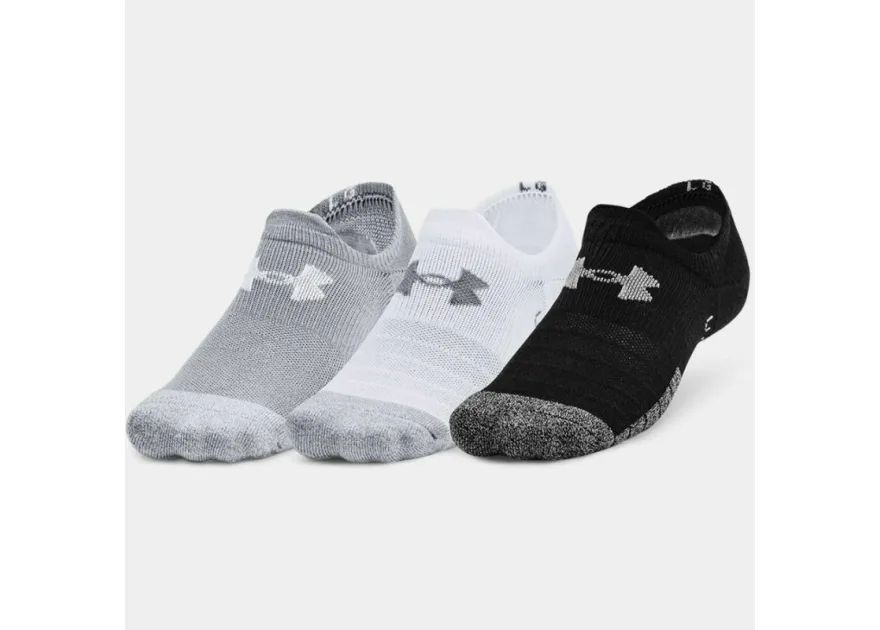 Under Armour Heatgear Αθλητικές Κάλτσες τριχρωμία 3 Ζεύγη