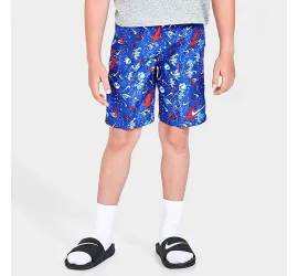 Nike Boys' Little Kids' Nike Sea Friends 6" Volley Swim Shorts