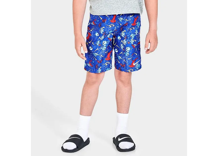 Nike Boys' Little Kids' Nike Sea Friends 6" Volley Swim Shorts