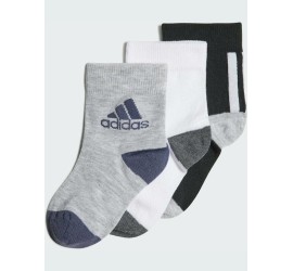 Adidas Αθλητικές Παιδικές Κάλτσες Μακριές για Αγόρι Πολύχρωμες 3 Ζευγάρια