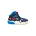 Geox Παιδικά Sneakers High Grayjay Ανατομικά με Σκρατς για Αγόρι Μπλε