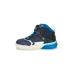 Geox Παιδικά Sneakers High Grayjay Ανατομικά με Σκρατς για Αγόρι Μπλε
