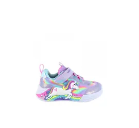 Skechers Παιδικά Sneakers με Φωτάκια Μωβ