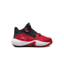 Under Armour Αθλητικά Παιδικά Παπούτσια Μπάσκετ Lockdown 7 Κόκκινα