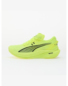 Puma Deviate Nitro 3 Ανδρικά Αθλητικά Παπούτσια Running Yellow Alert-puma Black