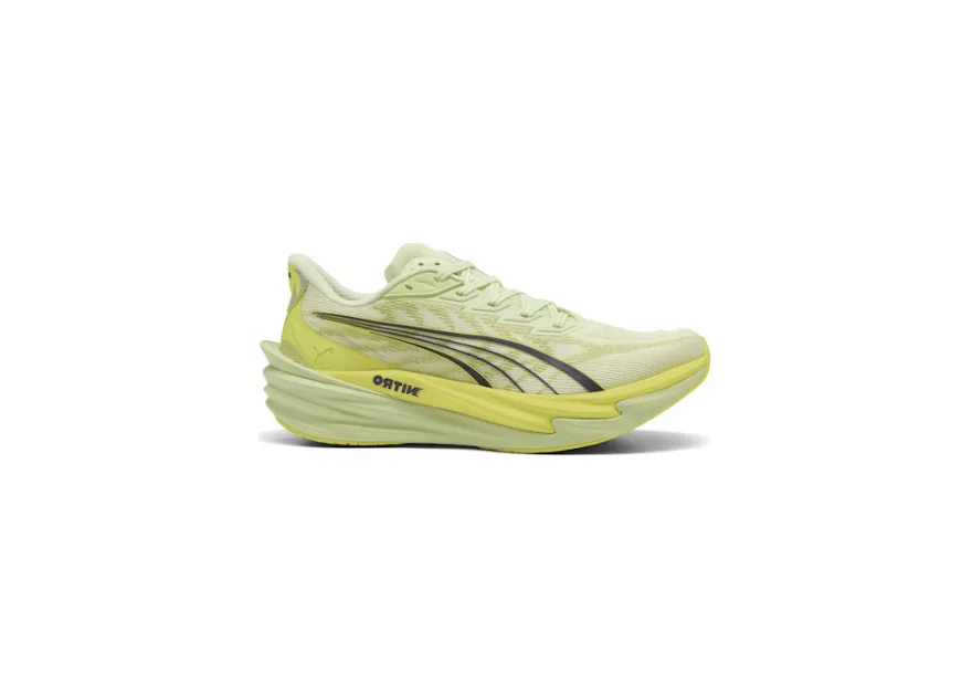Puma Deviate Nitro Ανδρικά Αθλητικά Παπούτσια Running Κίτρινο