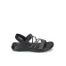 Skechers Go Walk Flex Γυναικεία Σανδάλια Μαύρα