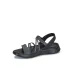 Skechers Go Walk Flex Γυναικεία Σανδάλια Μαύρα