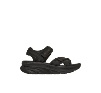 Skechers D'lux Walker Γυναικεία Σανδάλια Μαύρα