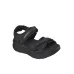 Skechers D'lux Walker Γυναικεία Σανδάλια Μαύρα