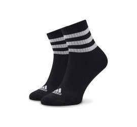 Adidas 3-stripes Cushioned Αθλητικές Κάλτσες Γκρι 3 Ζεύγη