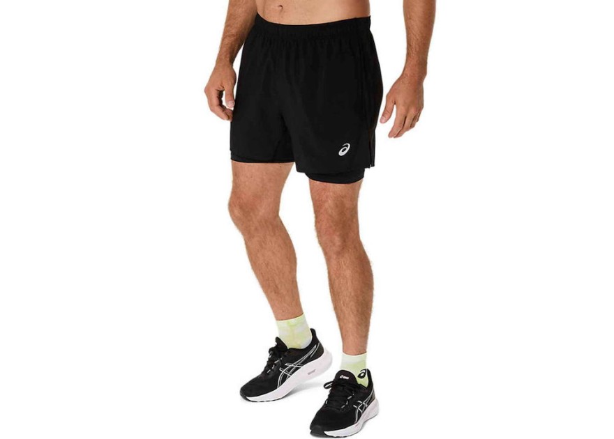Asics Core Ανδρική Βερμούδα Μαύρη