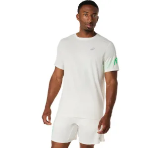 Asics Αθλητικό T-shirt Λευκό