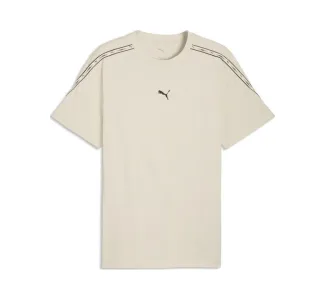 Puma Ess Tape T-shirt Εκρού