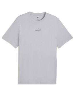 Puma Logo T-shirt Γκρι