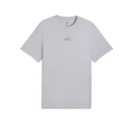 Puma Logo T-shirt Γκρι