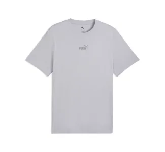 Puma Logo T-shirt Γκρι