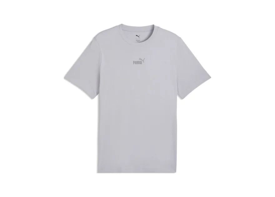 Puma Logo T-shirt Γκρι